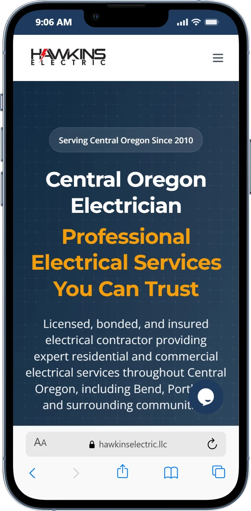 Mobile view of Hawkins Electric